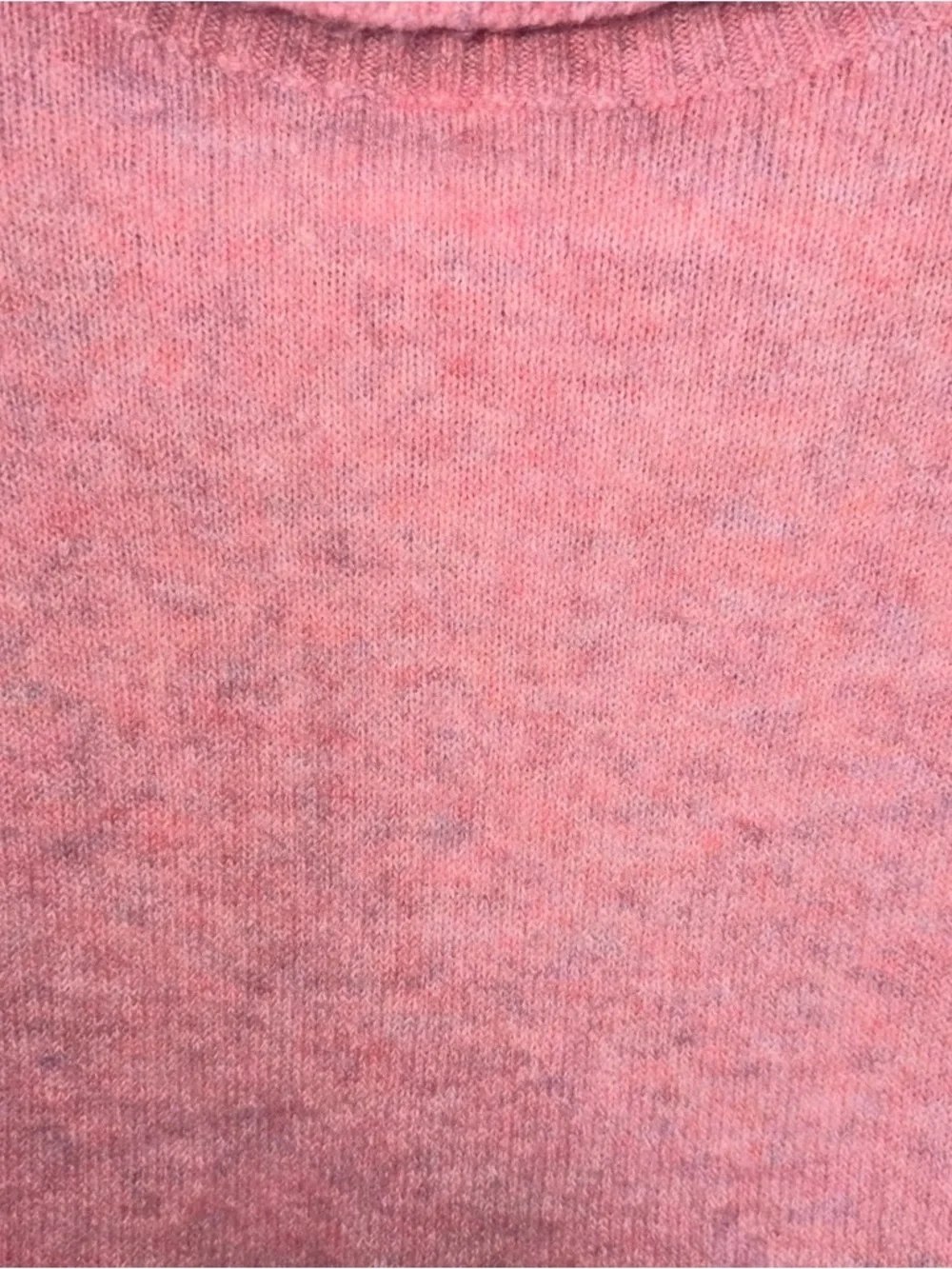 J. Crew Rose Heathered Pink Supersoft Yarn Alpaca Blend Turtleneck Sweater Med